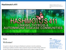 Tablet Screenshot of hashimotos411.com